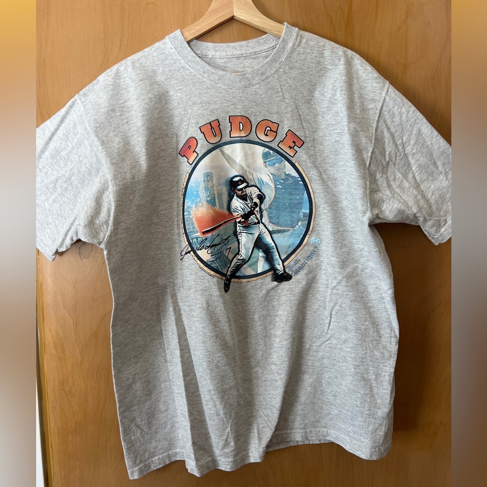 Vintage Detroit Tigers Bootleg Ivan Pudge Rodriguez shirt